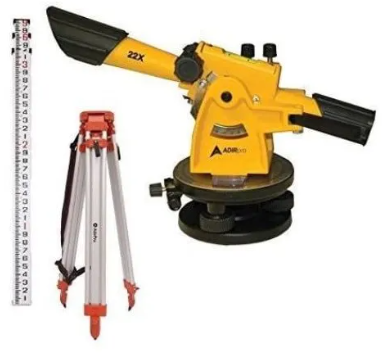 Surveying equipment with tripod rental