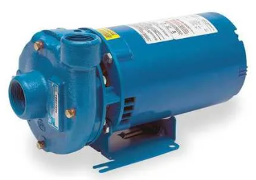 Blue centrifugal pump for rent