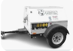 Portable construction equipment generator rental