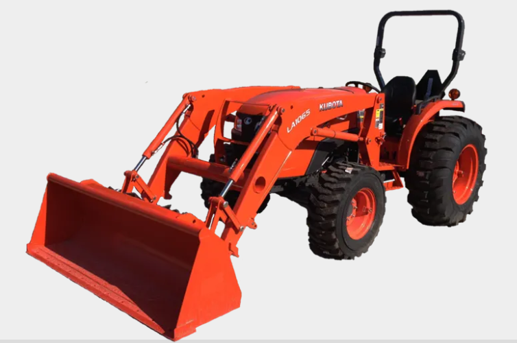 Kubota front loader tractor rental