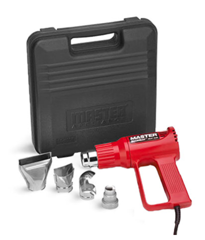 Heat gun kit with accessories