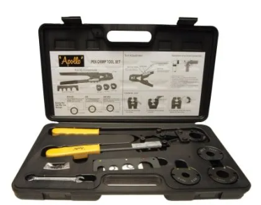 Hand tool set in case