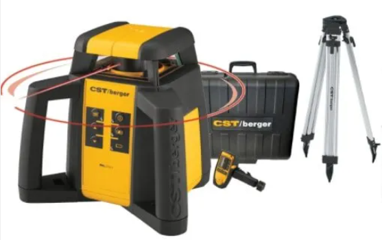 Laser level with tripod equipment