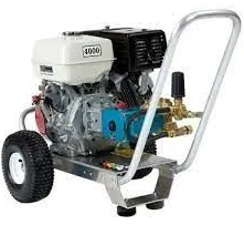 High-pressure water washer rental