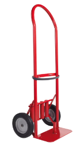 Red hand truck rental equipment