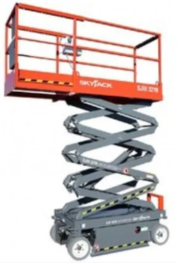 Skyjack scissor lift rental equipment