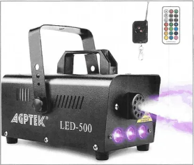 LED fog machine party rental