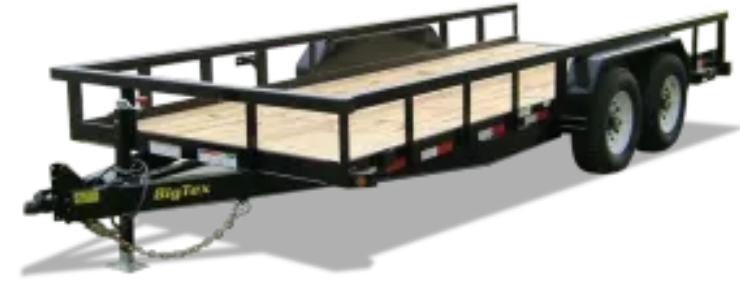 Flatbed trailer rental service