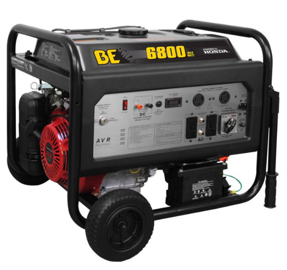 Portable 6800-watt generator rental