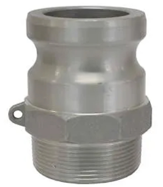 Camlock male coupler fitting