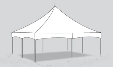 White event tent rental