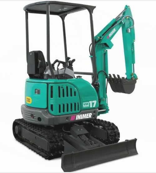 Mini excavator for construction rental