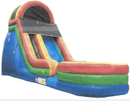 Inflatable water slide rental