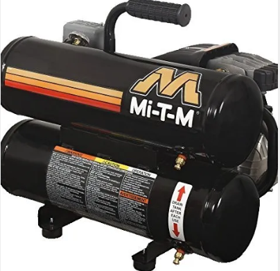 Mi-T-M portable air compressor