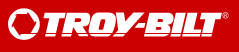 Troy-Bilt logo red background