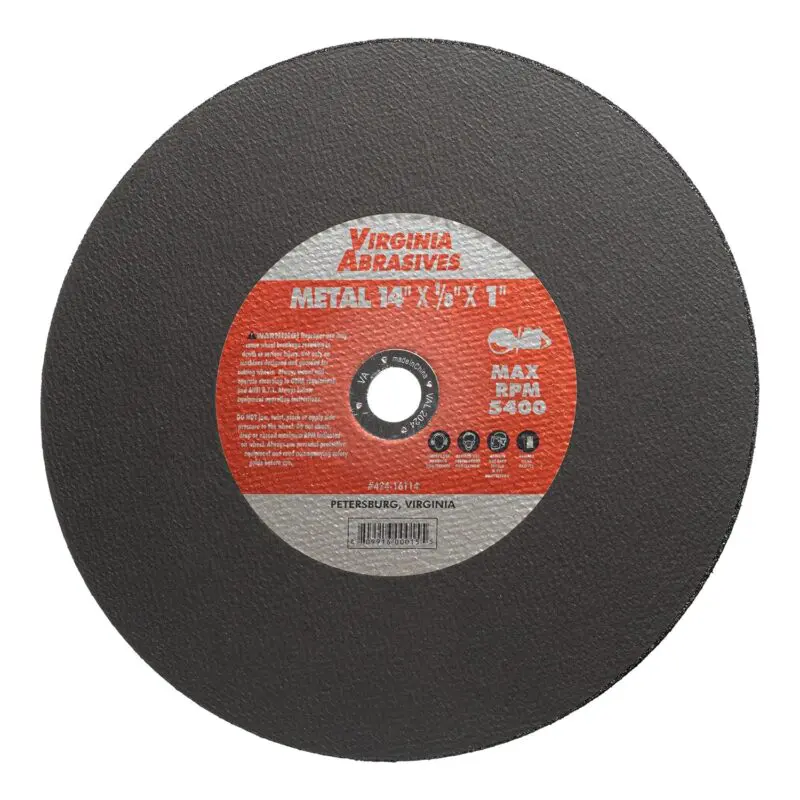 VA424162114 -  VIRGINIA METAL ABRASIVE BLADES-RED LABLE 14" X 1/8" X 1"