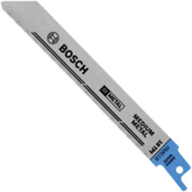 Bosch 5-Piece 6 in. 18 TPI Metal Reciprocating Saw Blades