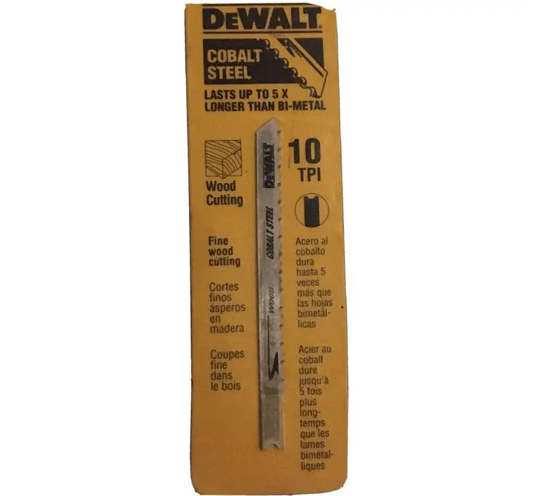 Jigsaw Blade, 10 TPI, Wood Trim Work Part# 8343