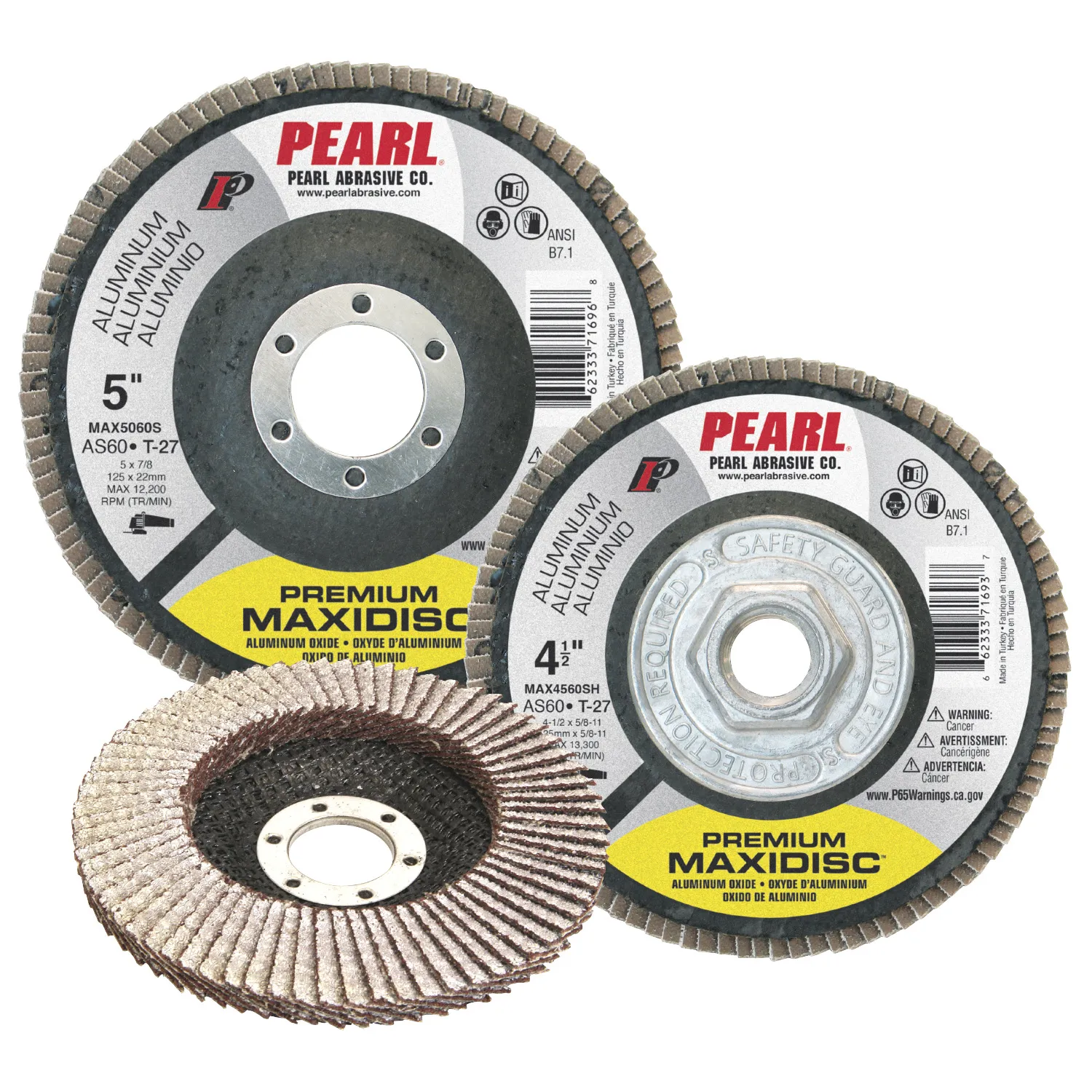 Maxidisc Flap, 4-1/2" x 5/8-11 Alum. Part# 871691